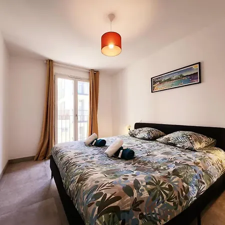 Le Marend 4 - T3 Avec Terrasse 公寓 昂蒂布