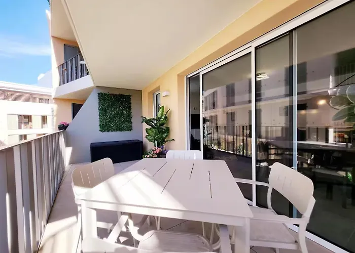 Le Marend 4 - T3 Avec Terrasse 公寓 昂蒂布